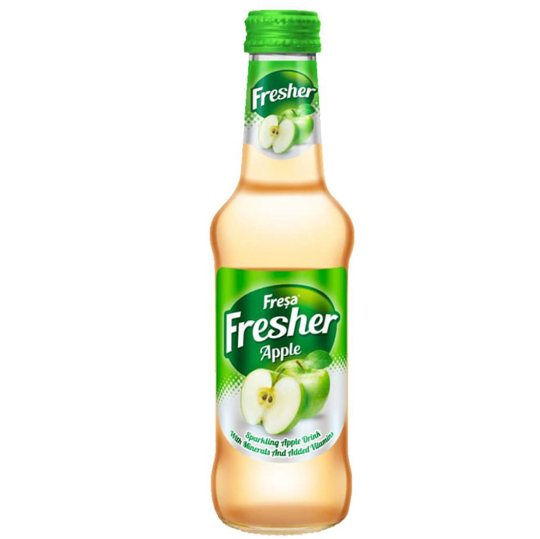 Fresa Fresher Apple, Sparkling Drink 250ml