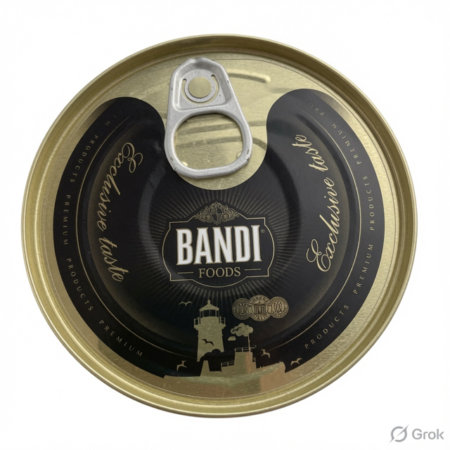 Smoked Baltic Sprats in Oil - Bandi Foods 160ml