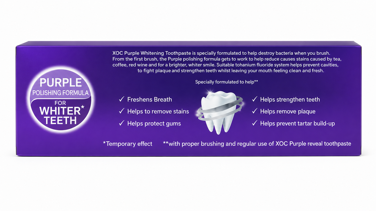 Purple Whitening Toothpaste 100ml