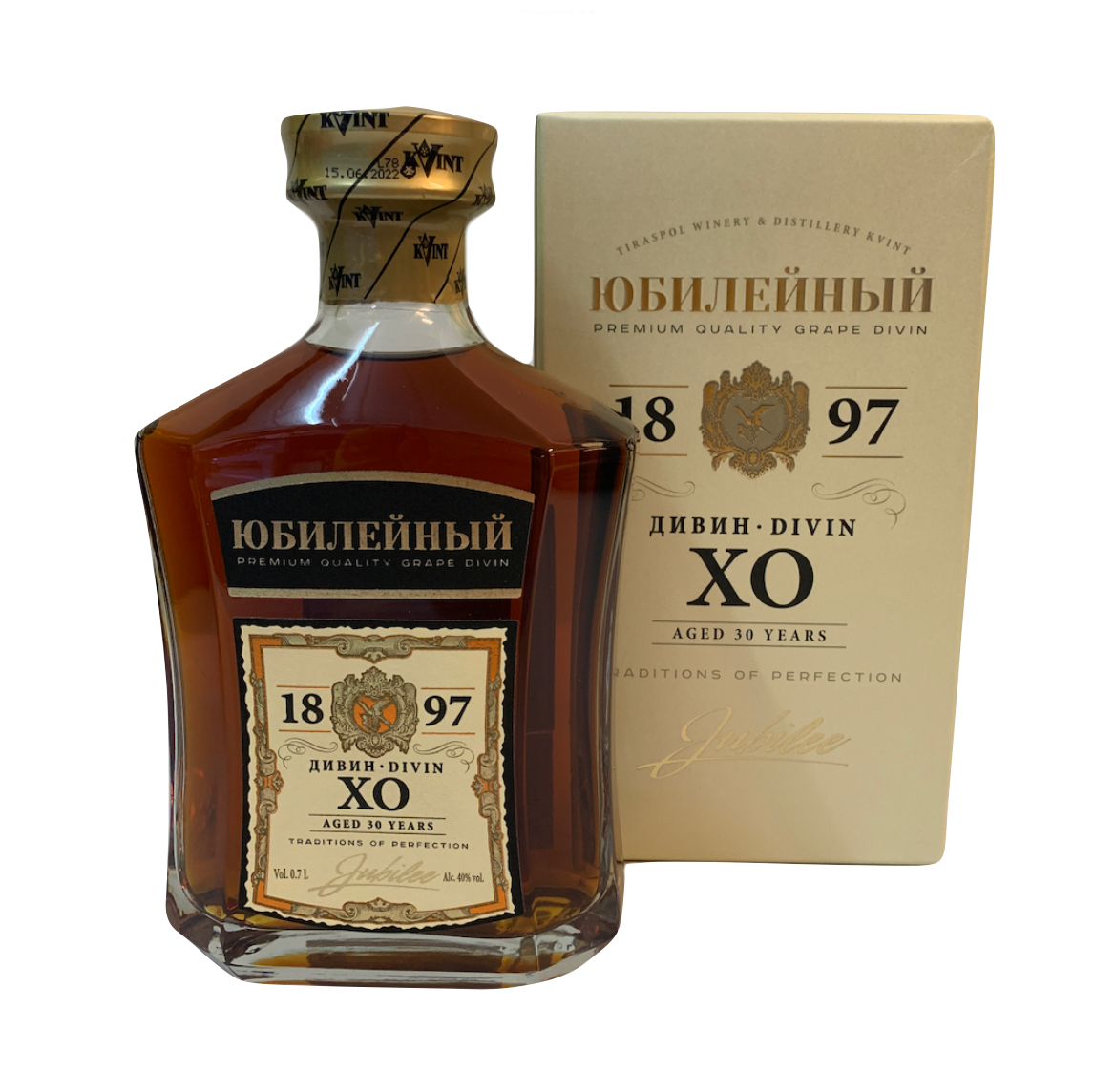 Jubilee Divin XO 30 Year Old Brandy 700ml