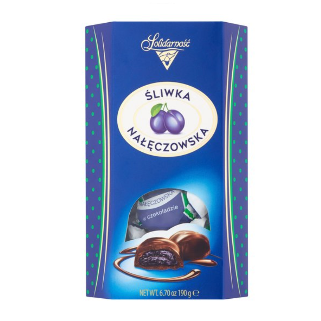 Plums in Chocolate - Solidarnosc 190g