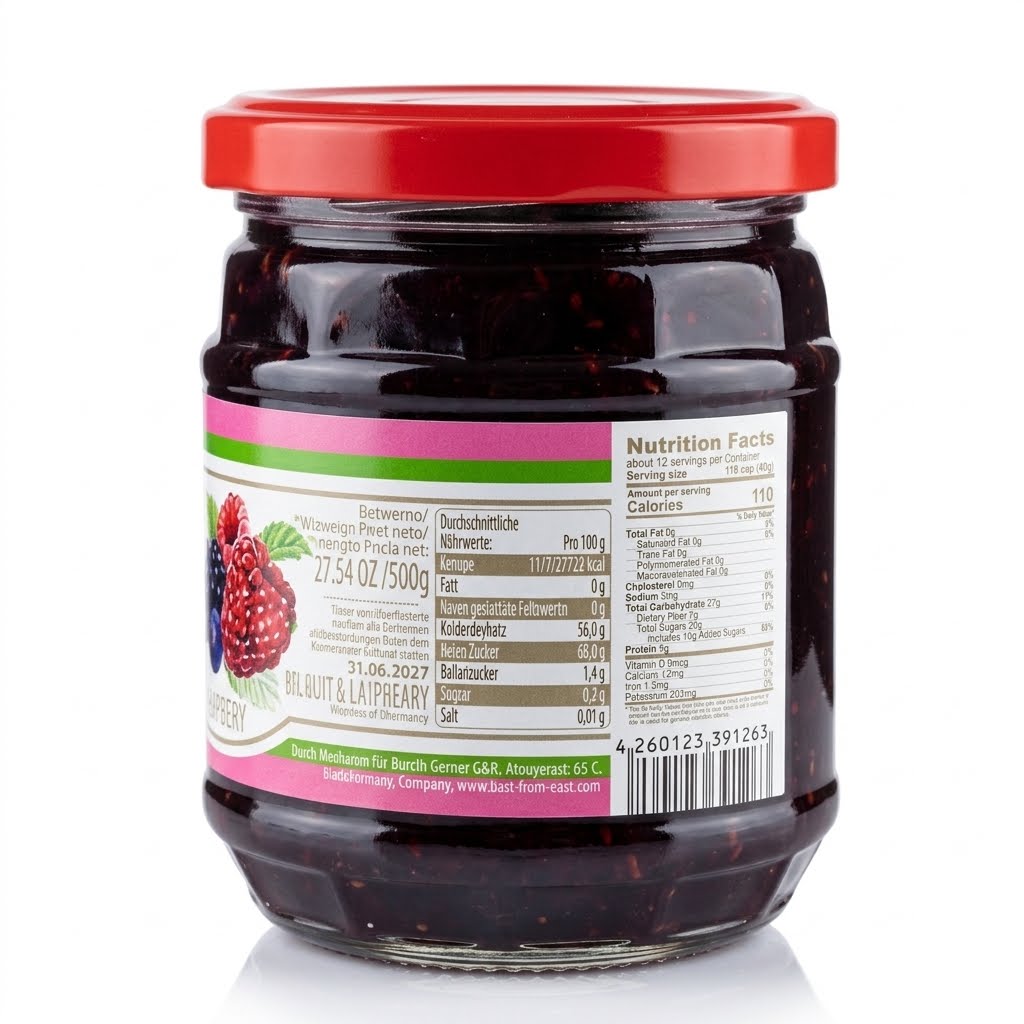 Raspberry Jam - Traditsii Vkusa 500g