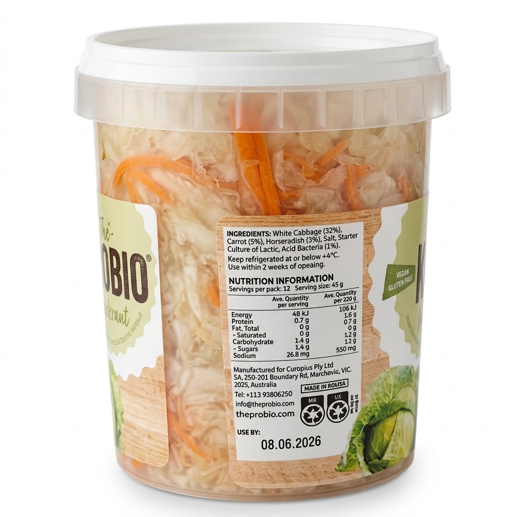 Sauerkraut, Traditional - Pro Bio 450g