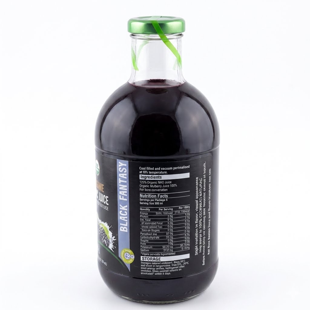 Mulberry Pure Juice - Georgians Natural 1L