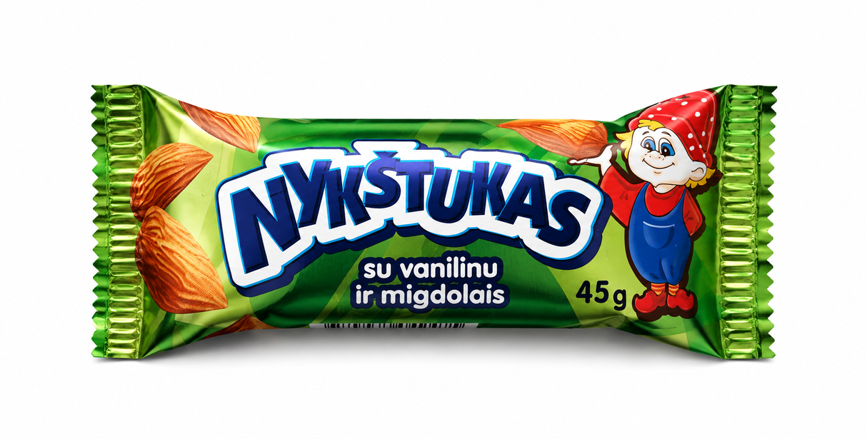 Cheesecake Bar with Vanilla & Almond - Nykstukas 45g