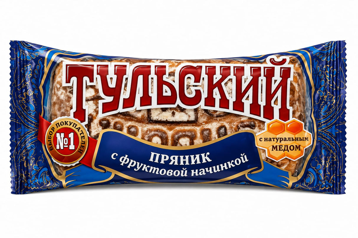 Tulski Gingerbread with Fruit Filling - Yasnaya Polyana 140g