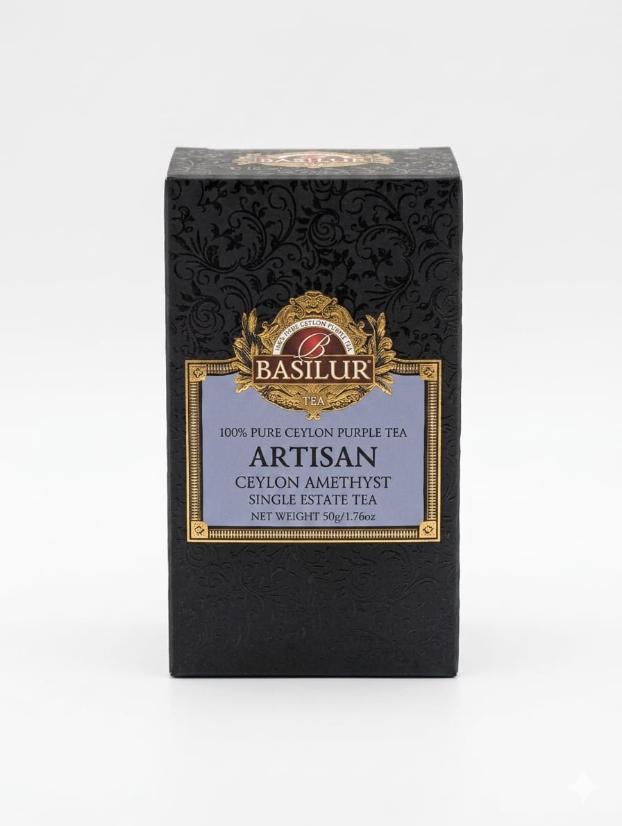 Basilur Artisan Ceylon Amethyst Single Estate Purple Tea 50g