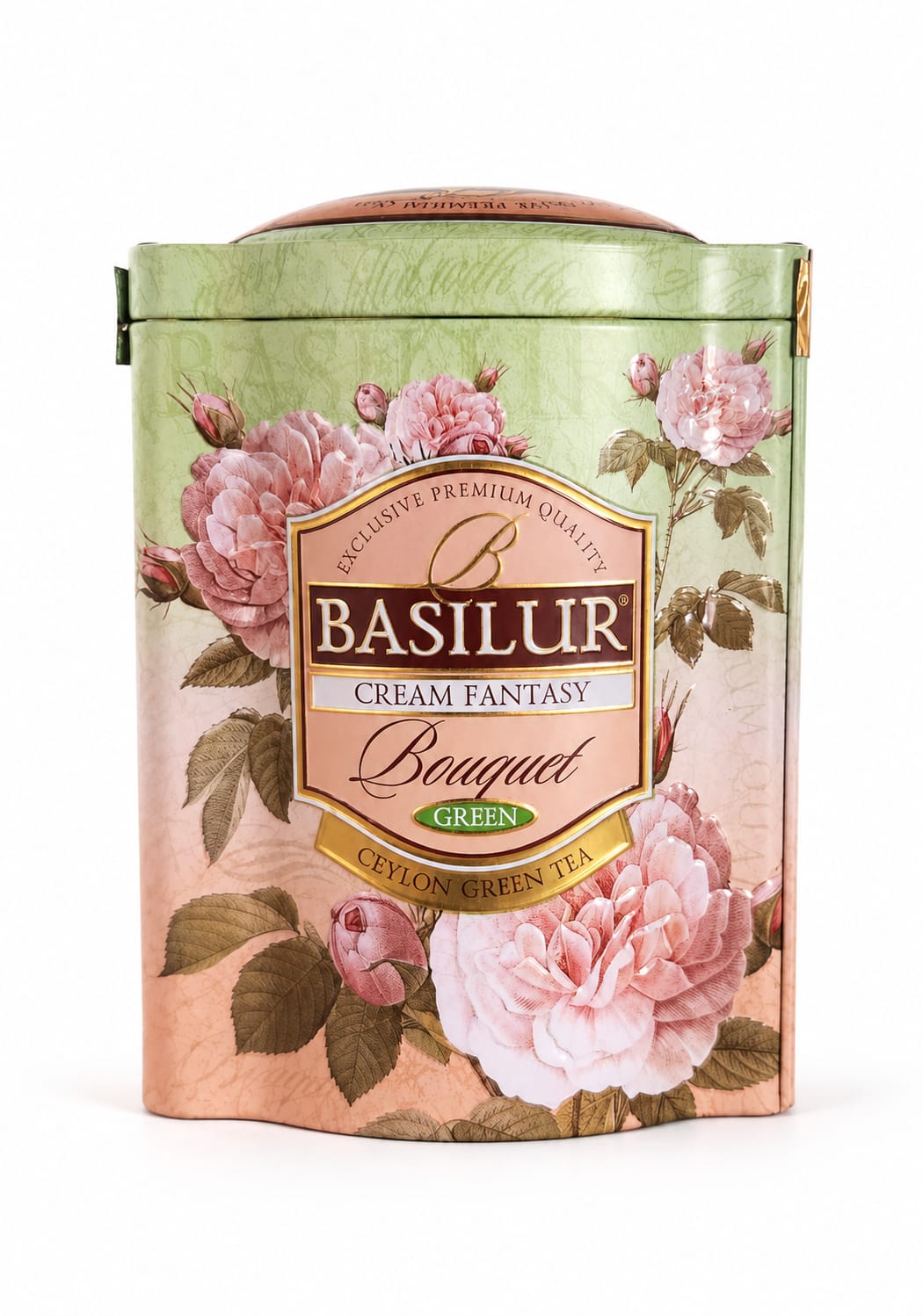 Ceylon Green Tea Cream Fantasy Bouquet - Basilur, 100g, Metal Package