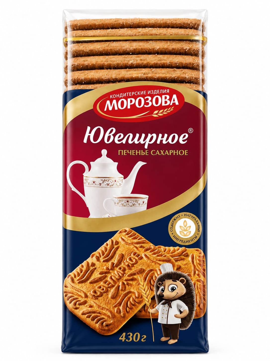 Uvelirnoe Biscuits, Morozovo, 430g