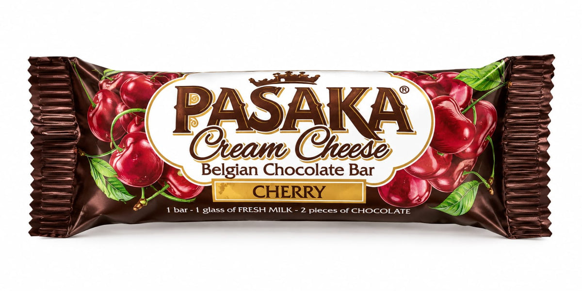 Cheesecake Bar with Belgian Chocolate & Cherry - Pasaka
