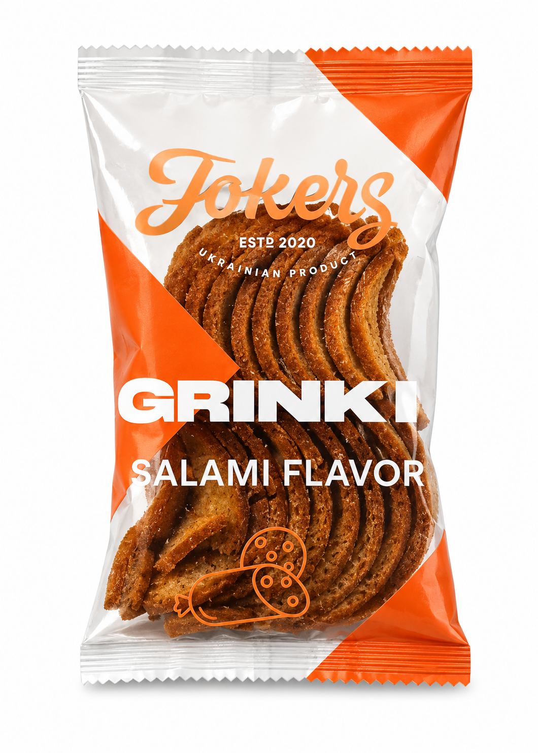 Wheat Croutons, Salami Flavour, Jokers, 90g