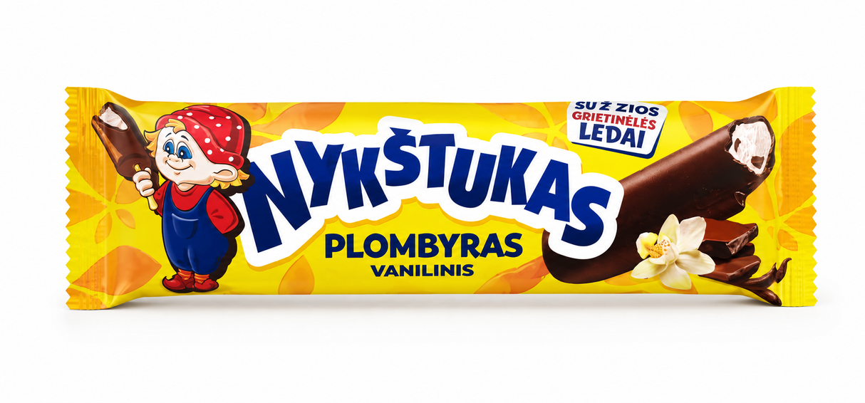 Vanilla Plombir Ice Cream, Cheesecake - Nykstukas 80ml