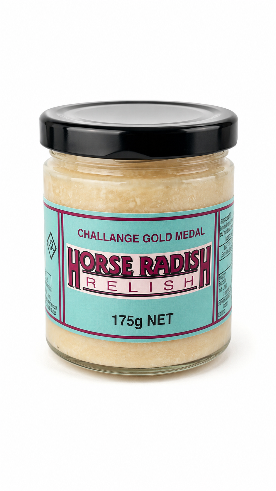 Horseradish Relish - Challange Gold Medal 175g