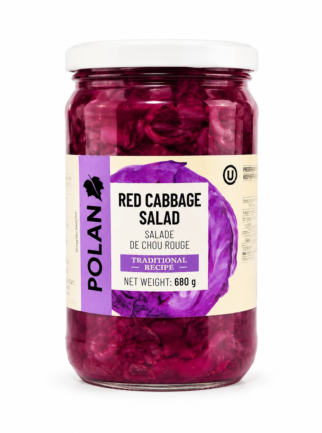 Red Cabbage Salad, "Polan" 680g