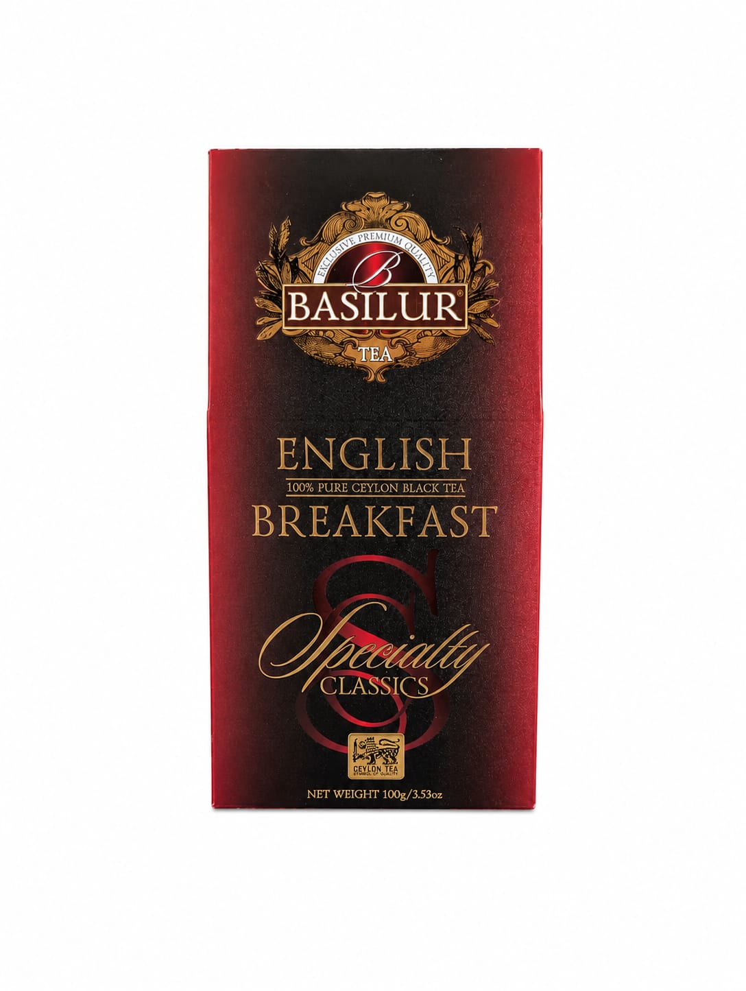 English Breakfast, Specialty Classics, Pure Ceylon Black Tea - Basilur, 100g