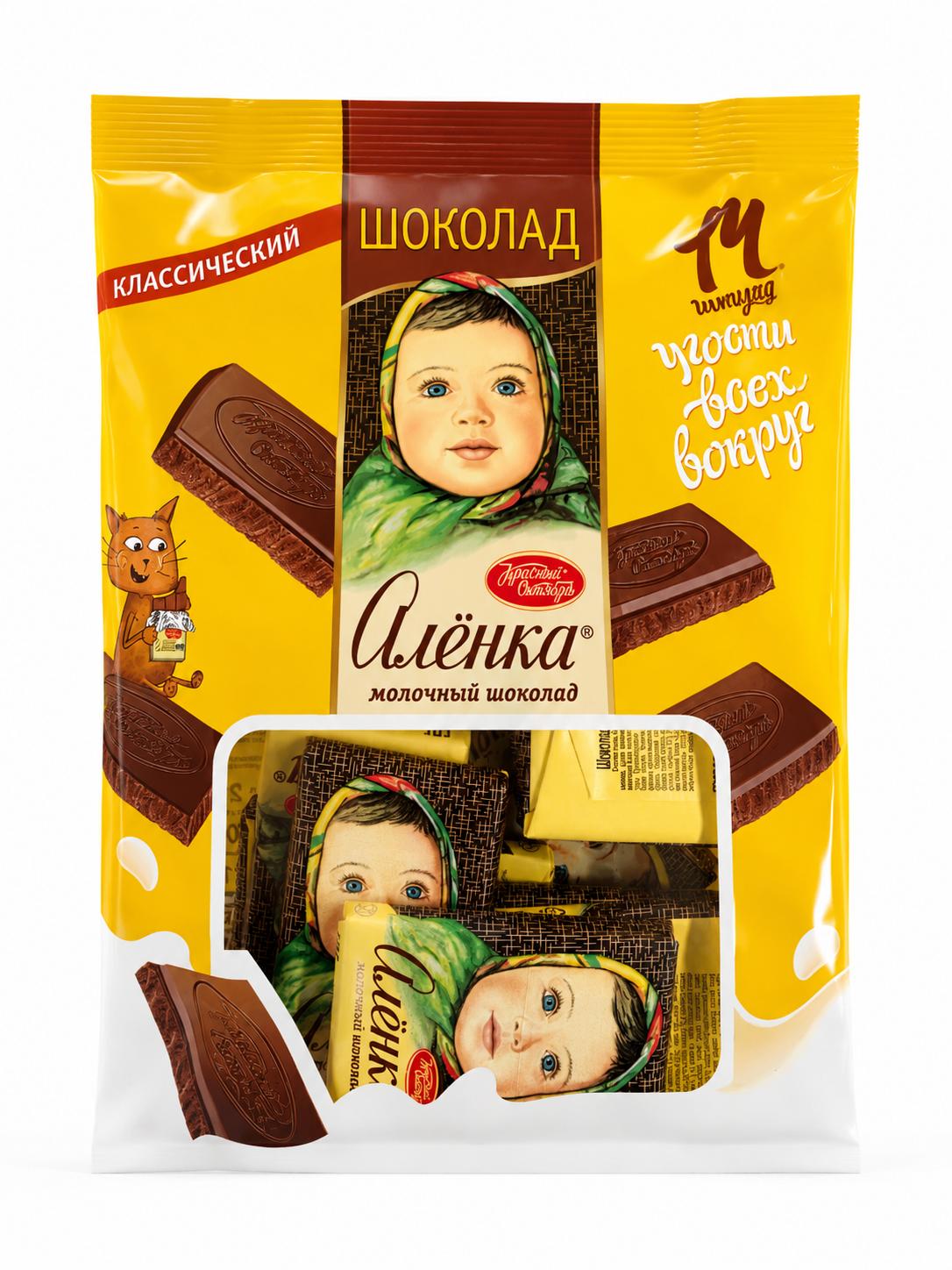 Milk Chocolate Candies, "Alionka", 210g