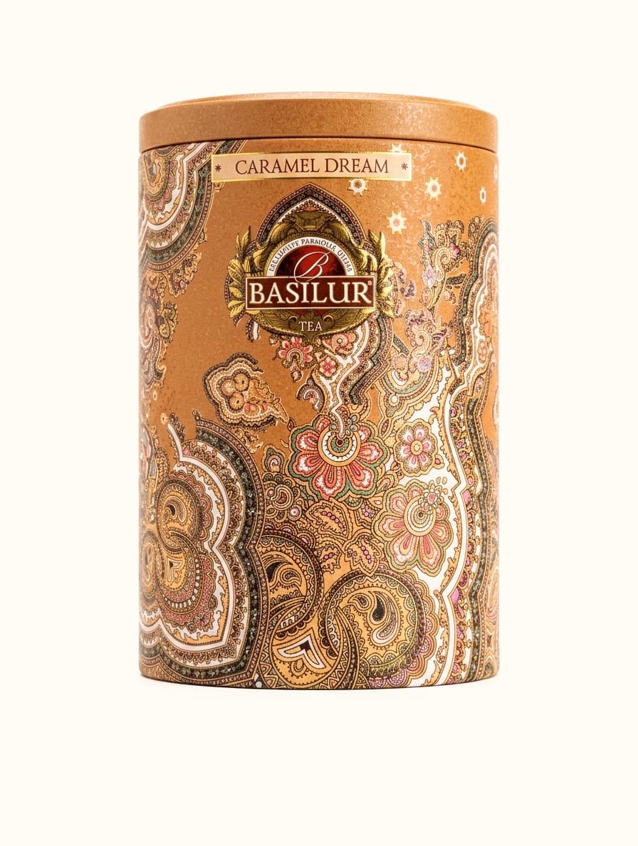 Ceylon Black Tea Caramel Dream, Oriental Collection - Basilur, 100g, Metal Package