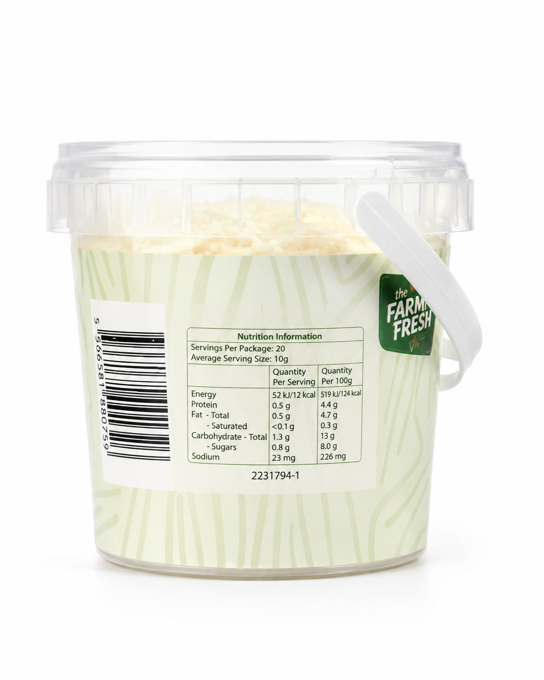 Freshly Grated Horseradish 20g