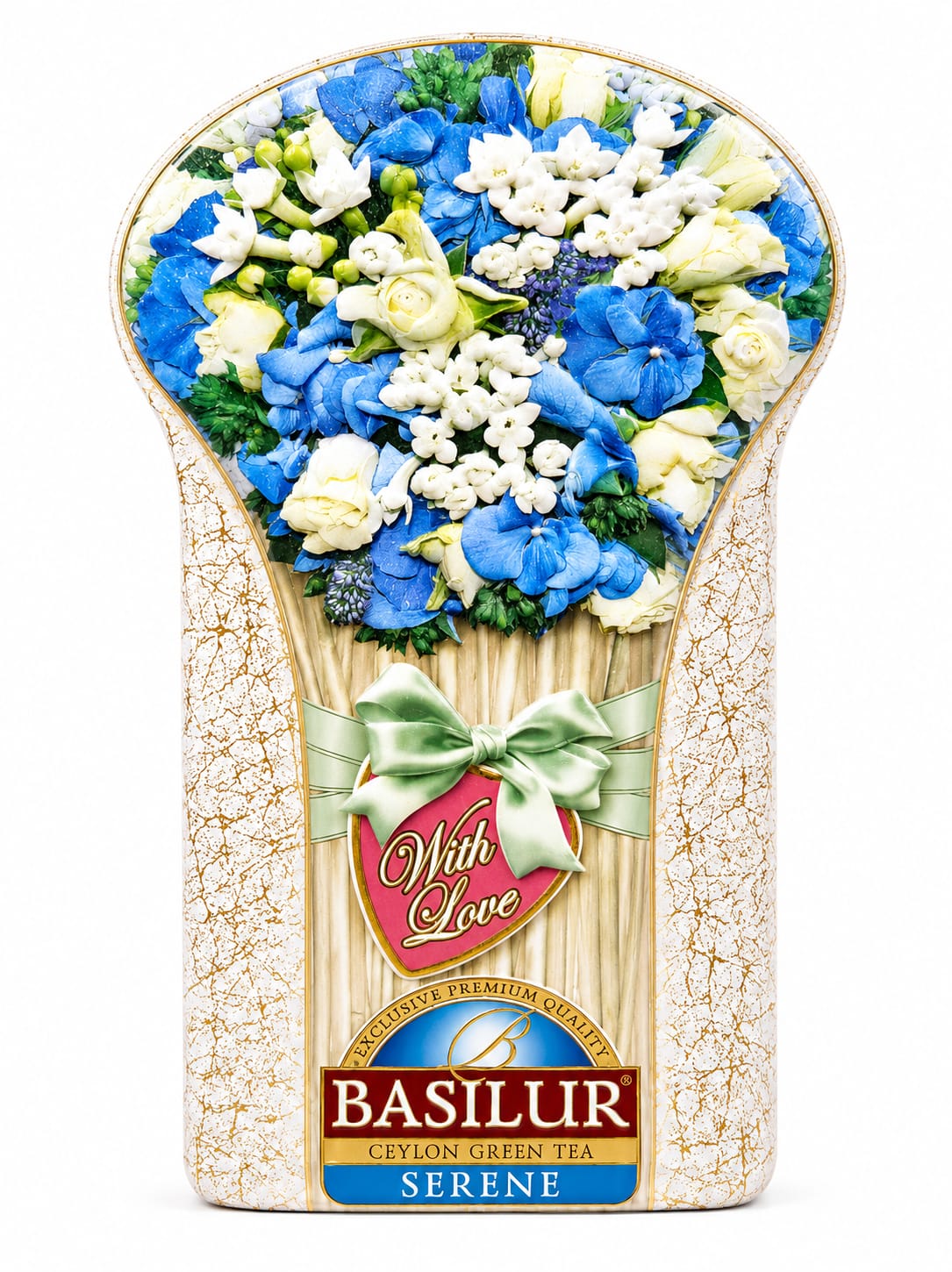 Tea with Love, Serene, Ceylon Green Tea - Basilur 100g