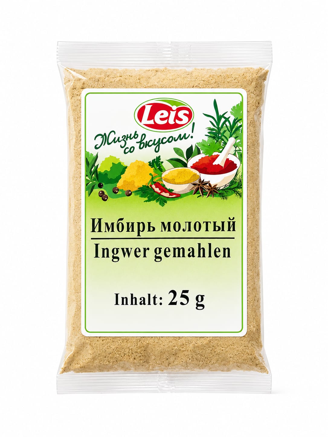 Ground Ginger, Leis, 25g