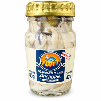 Marinated White Anchovies, FLOTT, 80g