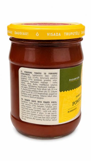 Tomato Sauce with Tomato Pieces - Kedainiu 500g