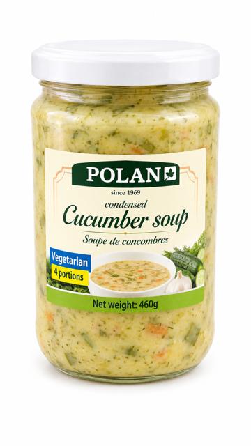 Condensed Cucumber Soup, Vegetarian - Polan 460g