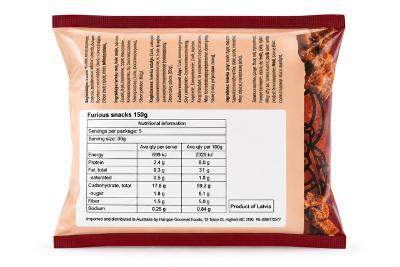 Furious Crisps With Spice Mix, 150g