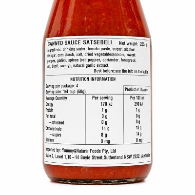 Sauce "SATSEBELI", "Runa", 235g