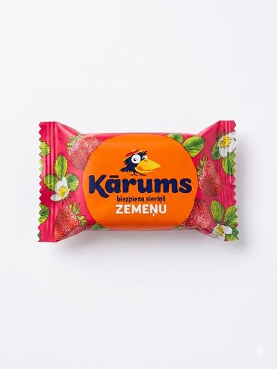 Cheesecake Bar with Strawberry - Karums, 45g