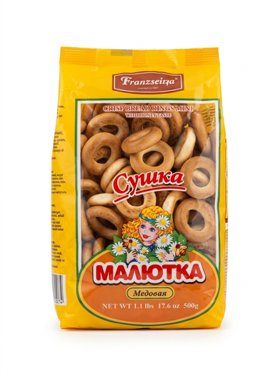 Mini Sushka with Honey, Franzeluta, 500g