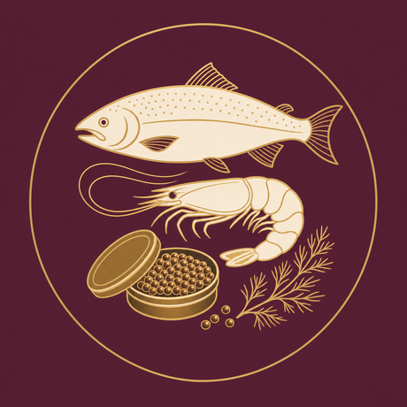 Seafood department emblem