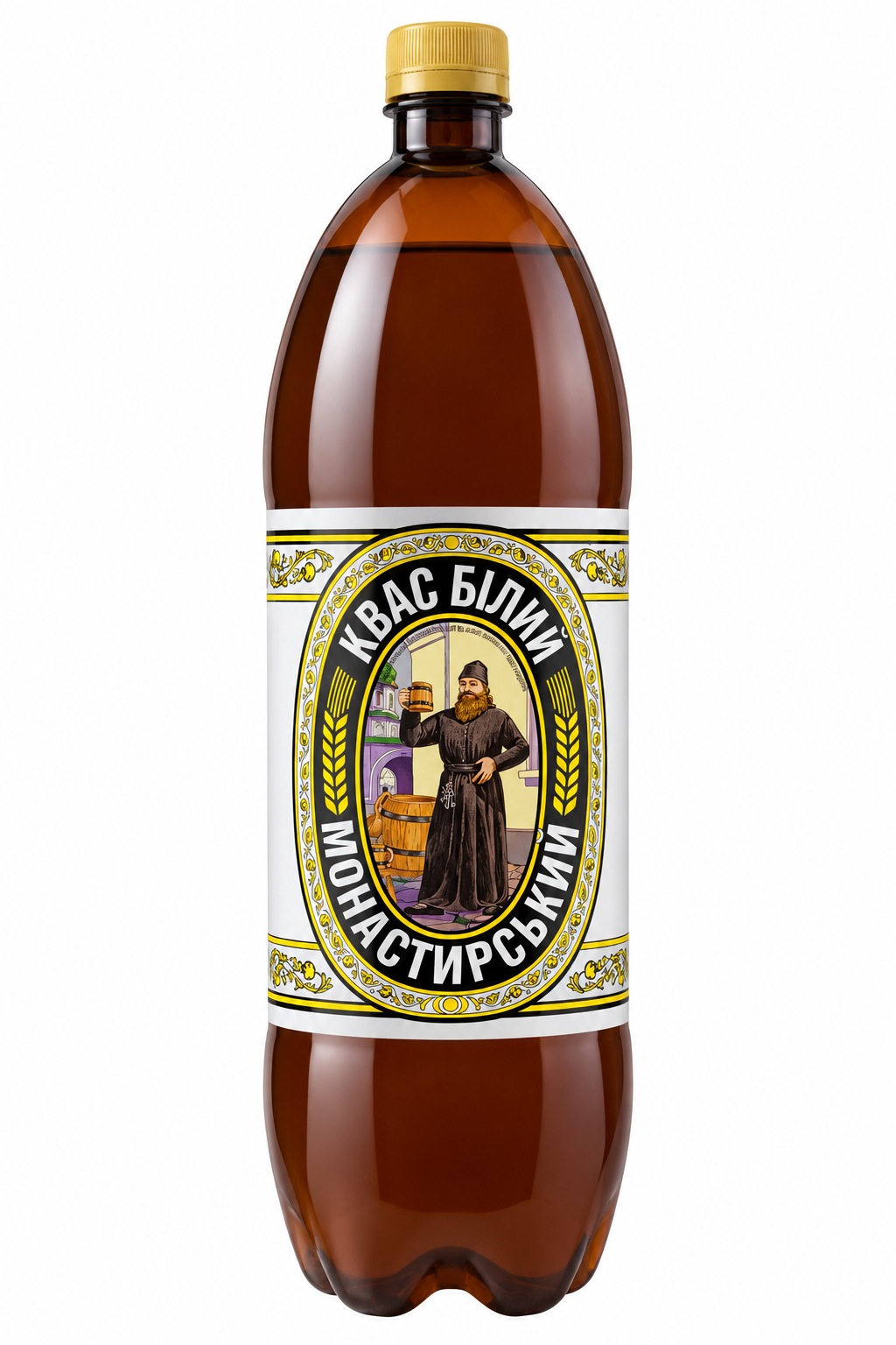 Kvas Monastyrskiy, White, 2L