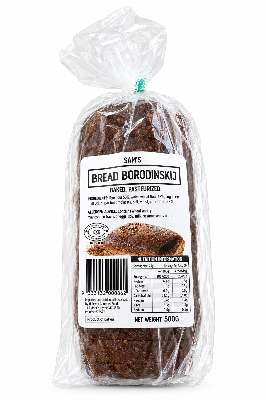 Bread Borodinskij, 500g