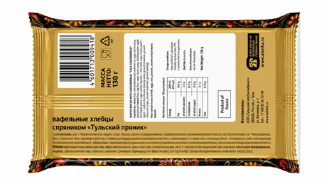 Tulski Gingerbread with Apple & Sea Buckthorn - Yasnaya Polyana 130g