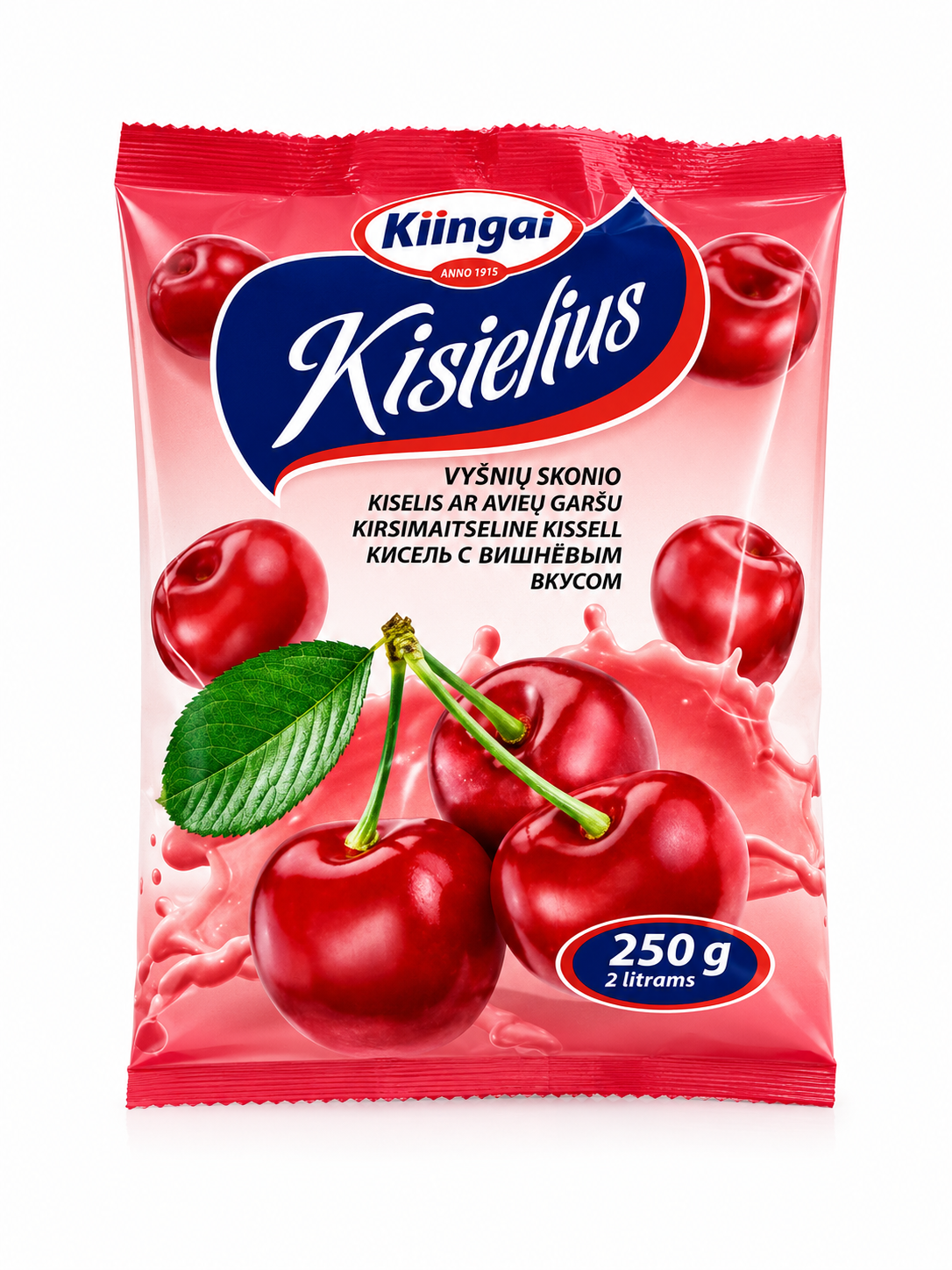 Kisielius Dessert Drink, Cherry - Kiingai 250g