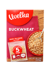 Buckwheat, "Uvelka", 5 Boil Bags, 400g