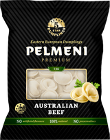 Pelmeni with Beef (Dumplings) - Five Star Dumplings 1kg