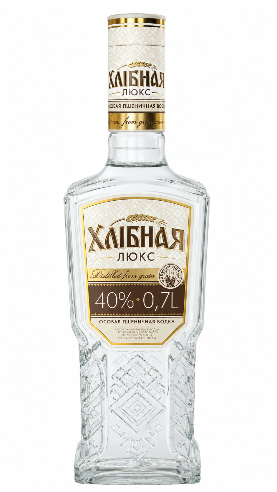 Hlibnaja Luks Vodka 700ml