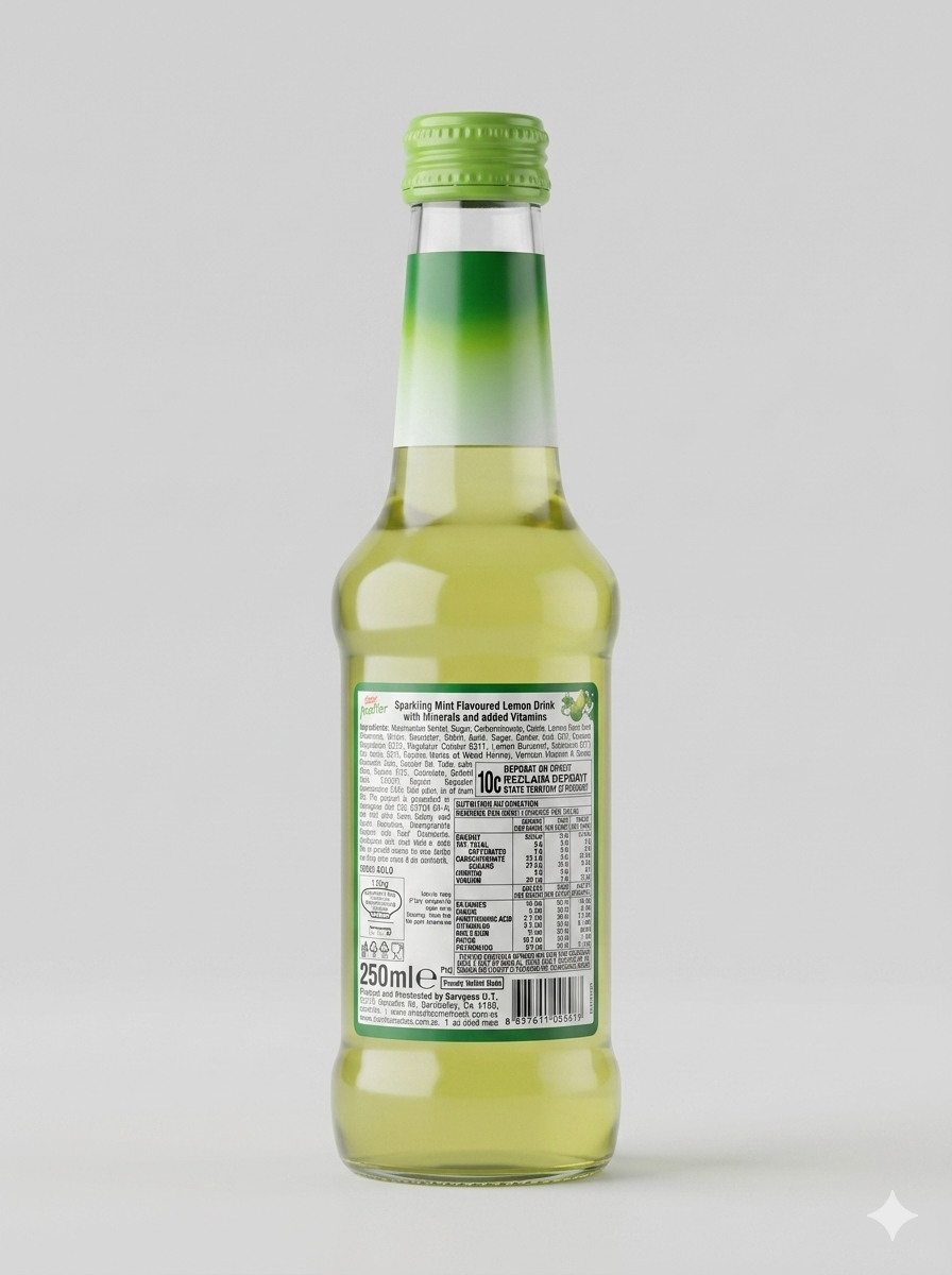 Fresa Fresher Mojito, Sparkling Drink 250ml
