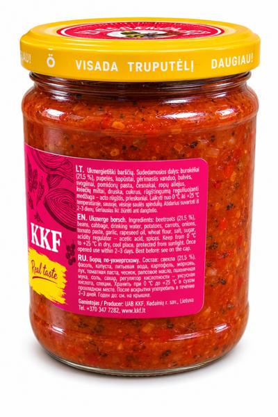 Ukrainian Borscht in a Glass Jar - Kedainiu 480g
