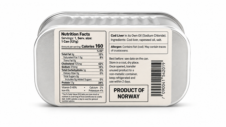 Cod Liver, Wild Caught - Bandi Foods 121g