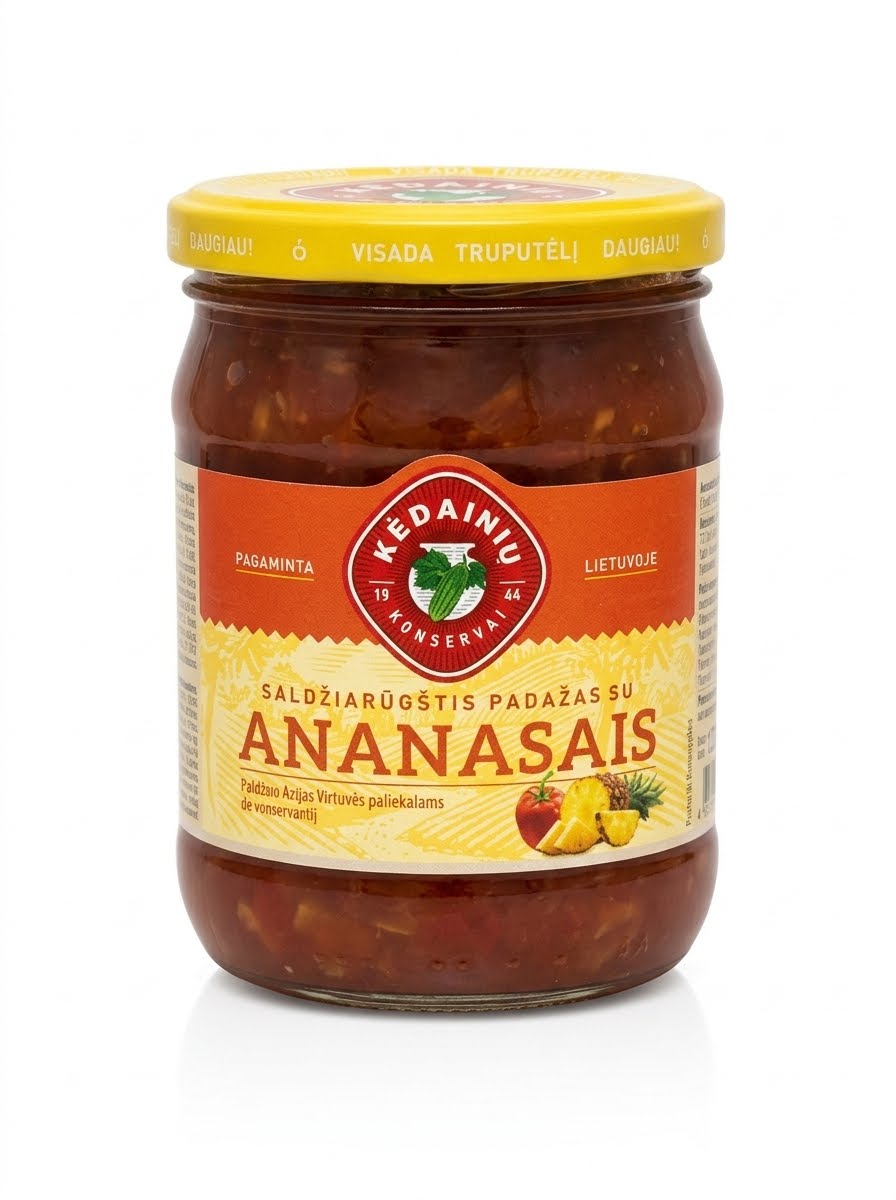 Sweet & Sour Sauce with Pineapple - Kedainiu 480g