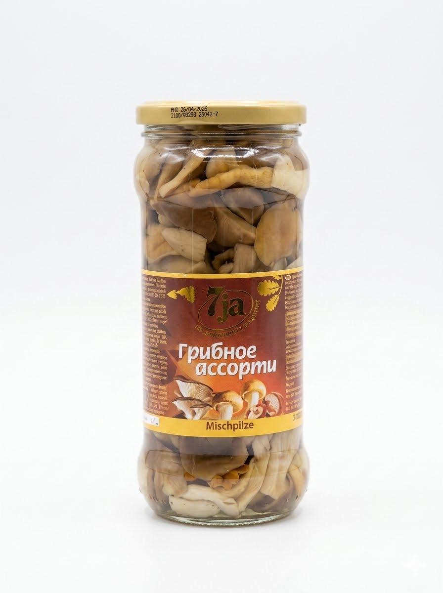 Mushroom Assorti, Mixed Mushrooms - 7 Ja 530g