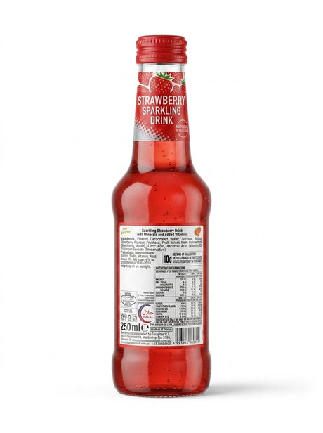 Fresa Fresher Strawberry, Sparkling Drink 250ml