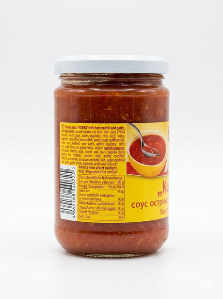 Cobra Tomato Sauce with Horseradish & Garlic - Leis 280ml