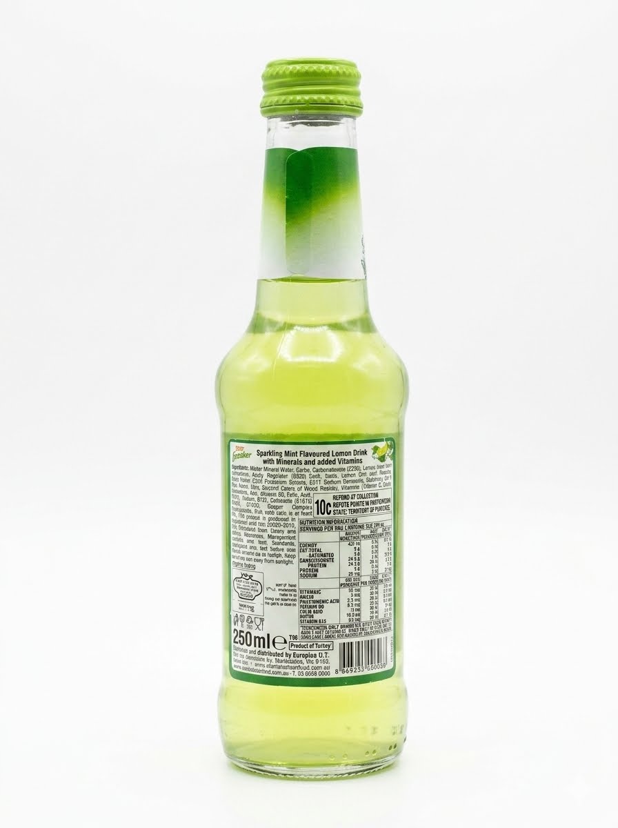 Fresa Fresher Lemon, Sparkling Drink 250ml
