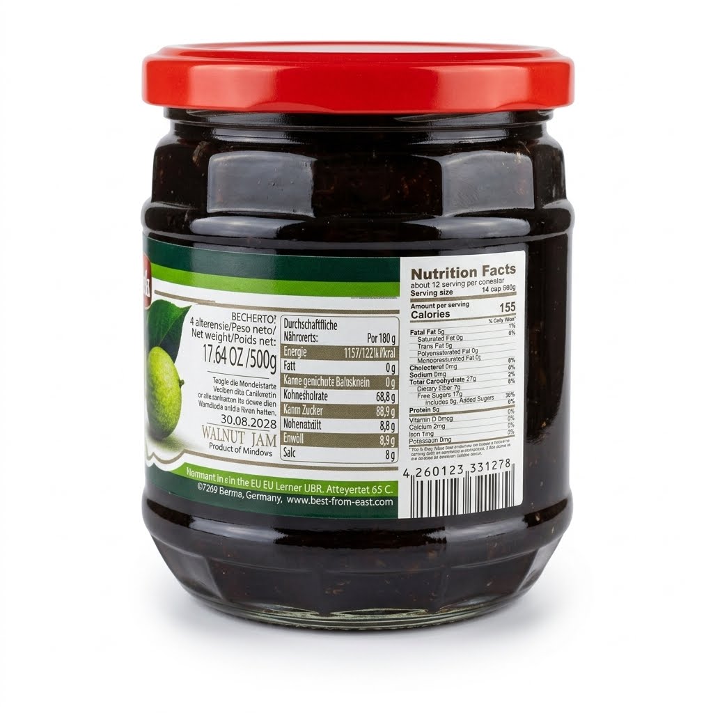 Walnut Jam - Traditsii Vkusa 500g