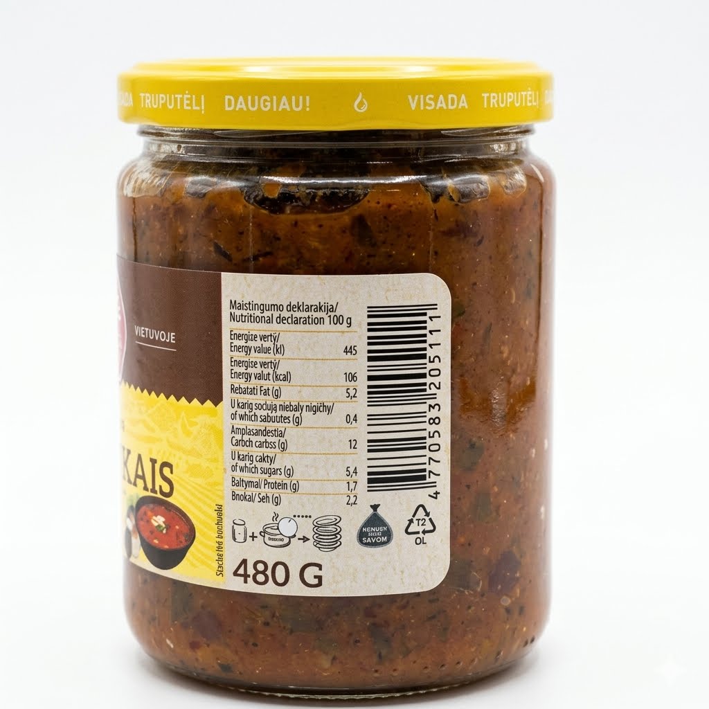 Borscht with Boletus Mushrooms 480g - Kedainiu