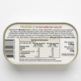 Mussels in Escabeche Sauce - Banga 120g